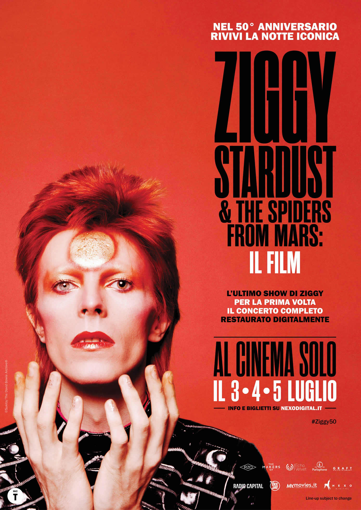 Ziggy Stardust and the Spiders from Mars: torna al cinema il leggendario film-concerto di David Bowie