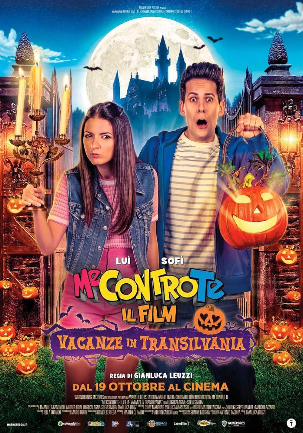 Il duo piu’ amato dai piu’ piccoli torna al cinema per festeggiare halloween insieme!