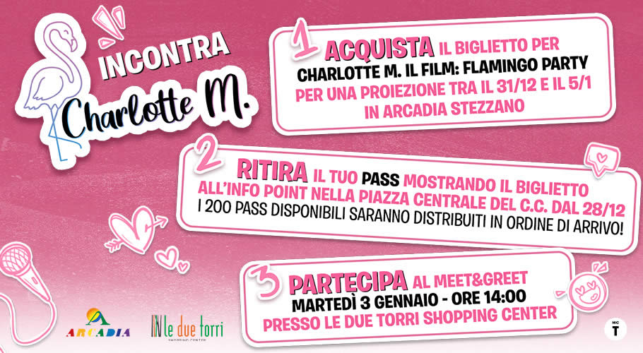 Charlotte M arriva a Le Due Torri!