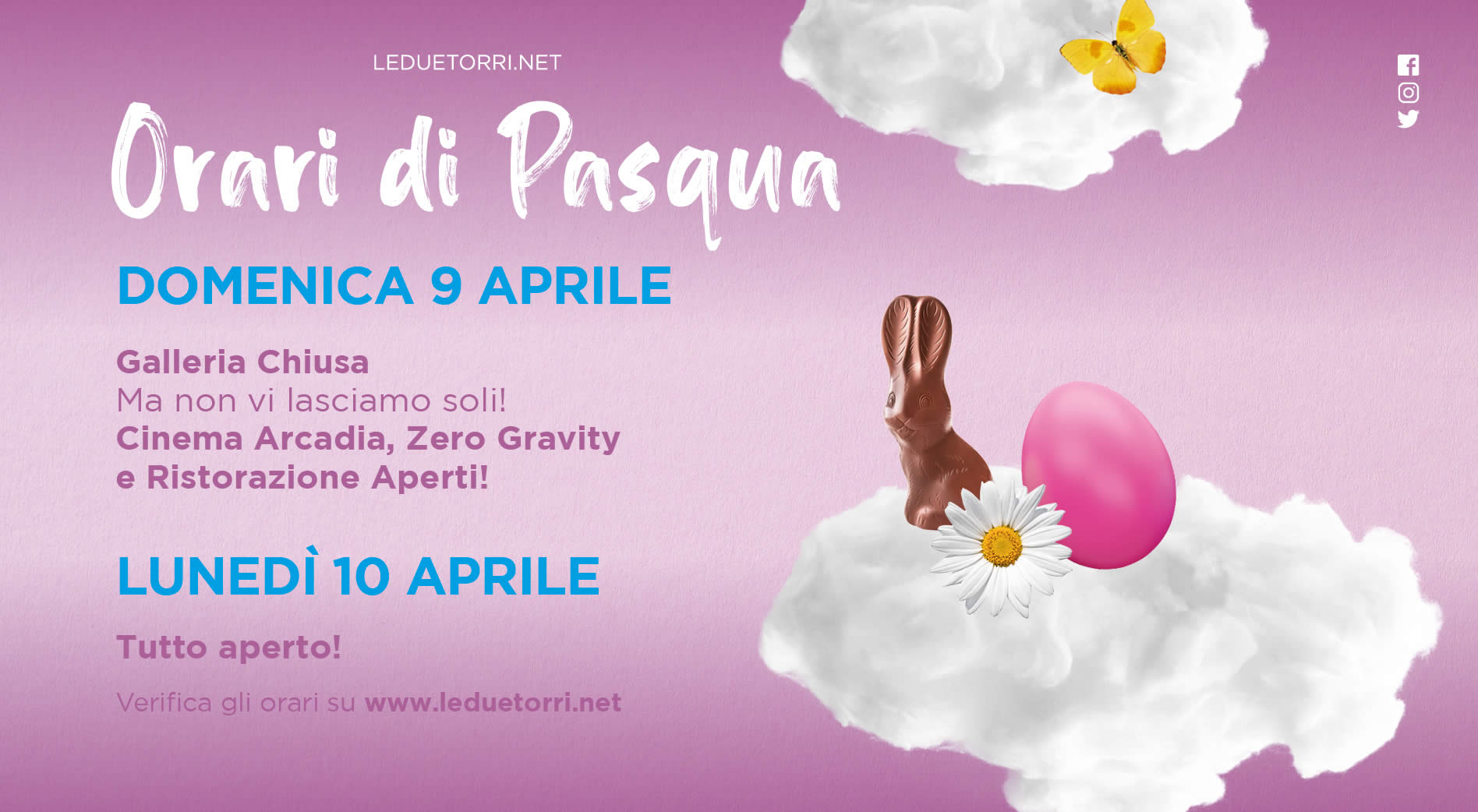 Orari Pasqua