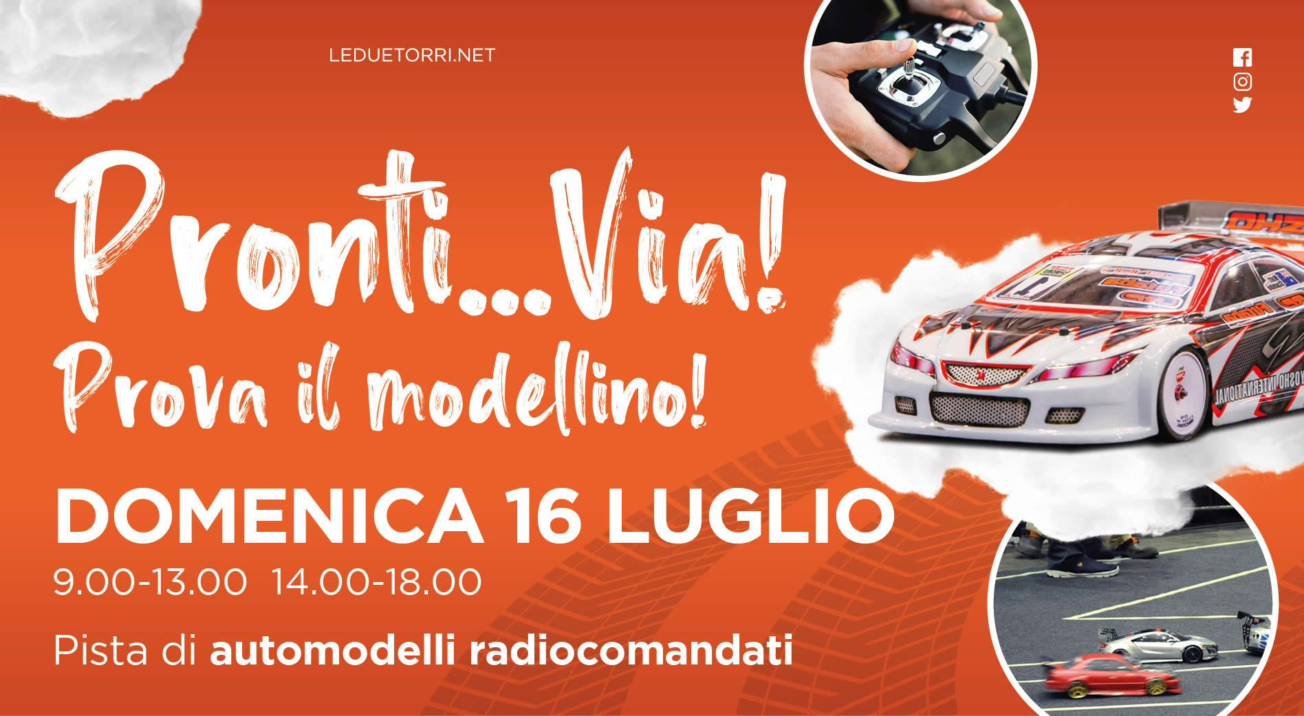 Sfreccia in pista con le auto radiocomandate!