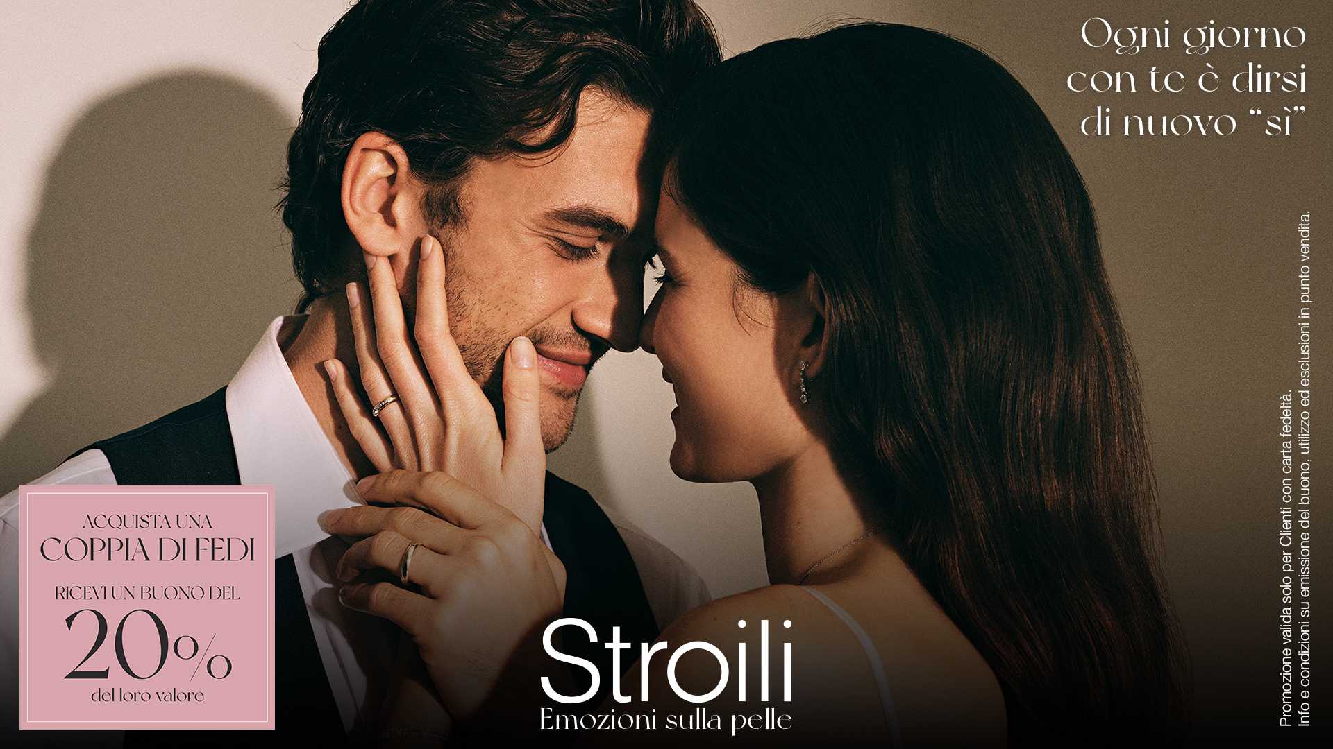 Stroili fedi oro sale
